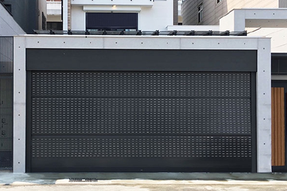 鋁合金抗17級防颱捲門